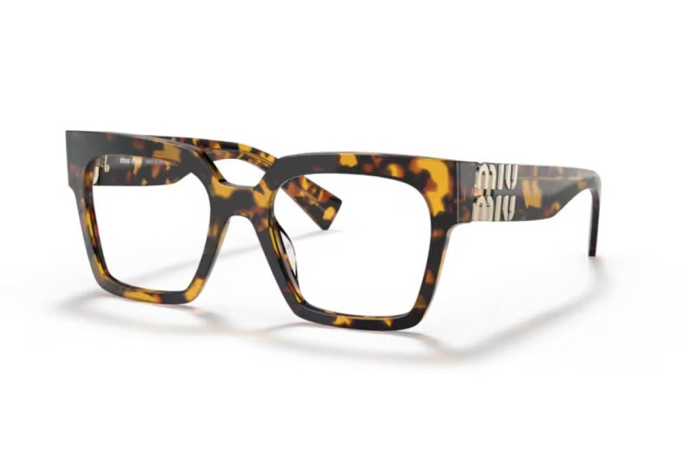 MIU MIU MU 04UV - ​VAU1O1 - ​52 Brillenfassungen Havanna Eckig