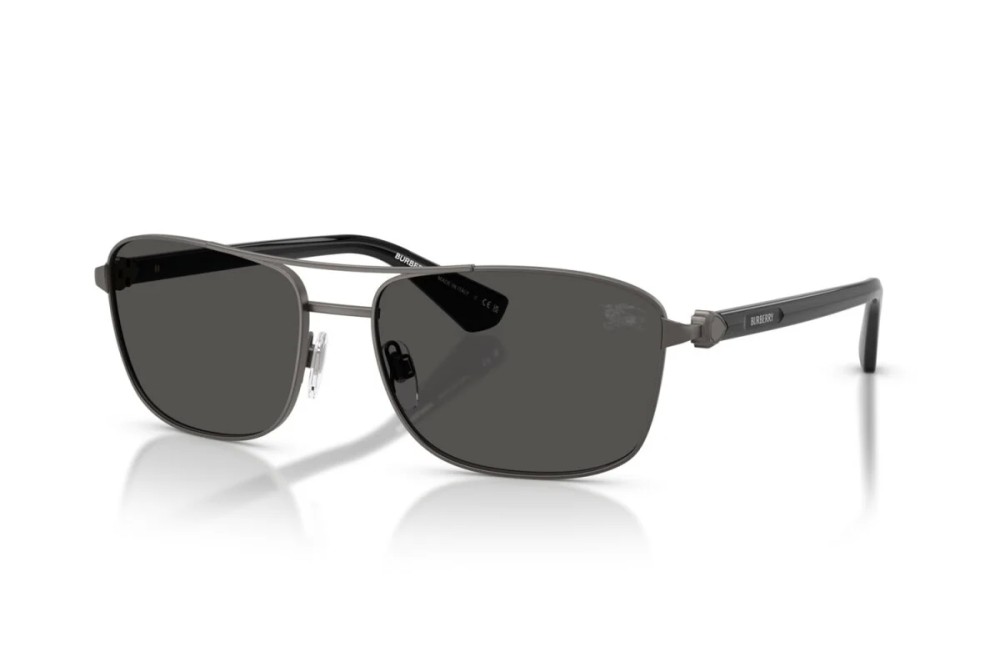BURBERRY BE3163 - 131687 - 60 Sonnenbrillen Schwarz Eckig