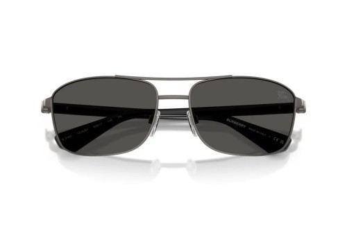 BURBERRY BE3163 - 131687 - 60 Sonnenbrillen Schwarz Eckig