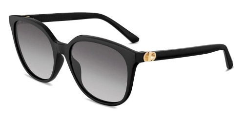 Dior 30 MONTAIGNEMINI SI - 10A1 A - 58 Sonnenbrillen Schwarz Kissenform (Abgerundet)