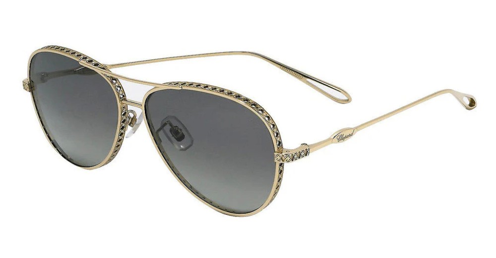 Chopard SCHC86M - 300P - 59 Sonnenbrillen Gold Pilot (Aviator)