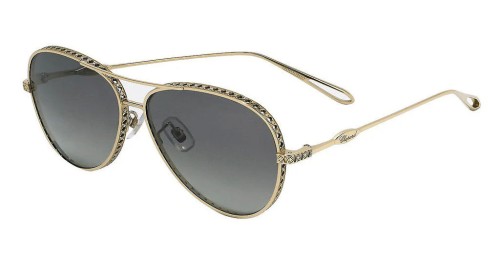 Chopard SCHC86M - 300P - 59 Sonnenbrillen Gold Pilot (Aviator)