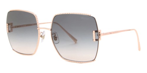 Chopard SCHG30M - 08FC - 63 Sonnenbrillen Gold Eckig