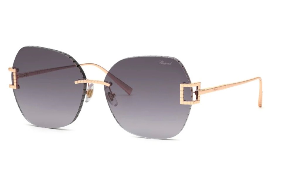 Chopard SCHG31M - 08FC - 64 Sonnenbrillen Gold Eckig
