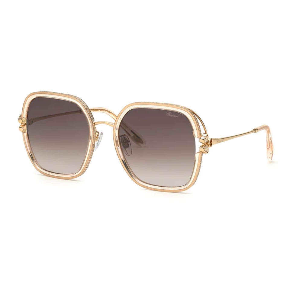 Chopard SCHG32S - 0838 - 57 Sonnenbrillen Gold Eckig