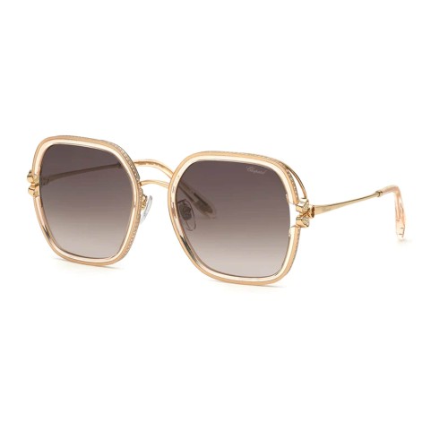 Chopard SCHG32S - 0838 - 57 Sonnenbrillen Gold Eckig
