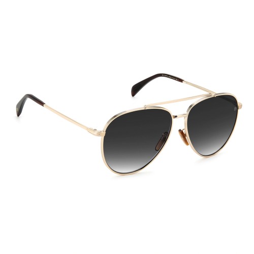 David Beckham DB 1102/F/S - J5G9O - 61 Sonnenbrillen Gold Pilot (Aviator)