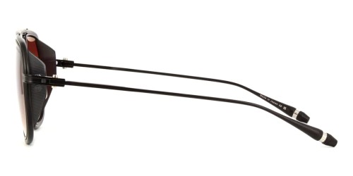 Dita INTRACRAFT DTS165-A TITANIUM - 02 - 59 Sonnenbrillen Schwarz Pilot (Aviator)