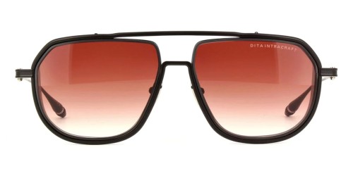 Dita INTRACRAFT DTS165-A TITANIUM - 02 - 59 Sonnenbrillen Schwarz Pilot (Aviator)