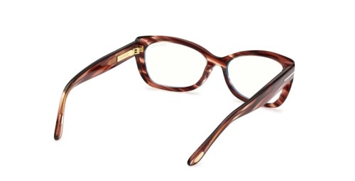 Tom Ford TF6046-B - 055 - 55 - MIT BLAU-VIOLETTEM LICHTFILTER-GLÄSERN Brillenfassungen Havana