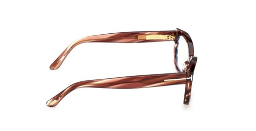 Tom Ford TF6046-B - 055 - 55 - MIT BLAU-VIOLETTEM LICHTFILTER-GLÄSERN Brillenfassungen Havana