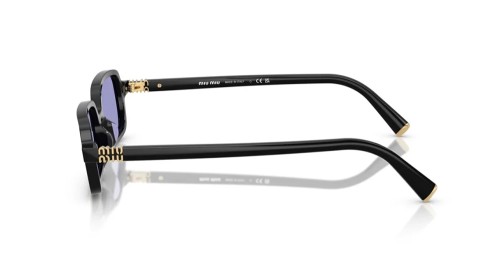 MIU MIU MU 11ZS - 16K01O - 51 Sonnenbrillen Schwarz Rechteck
