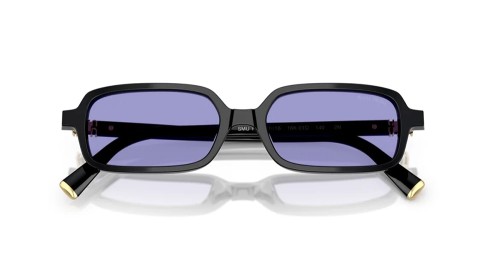 MIU MIU MU 11ZS - 16K01O - 51 Sonnenbrillen Schwarz Rechteck