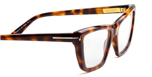 Tom Ford TF6047-B - 053 - 54 - MIT BLAU-VIOLETTEM LICHTFILTER-GLÄSERN Brillenfassungen Havana