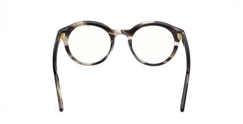 Tom Ford TF6061-B - 056 - 50 - MIT BLAU-VIOLETTEM LICHTFILTER-GLÄSERN Brillenfassungen Rund