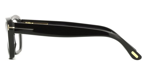 Tom Ford TF6046-B ECO - 001 - 55 - MIT BLAU-VIOLETTEM LICHTFILTER-GLÄSERN Brillenfassungen Schwarz