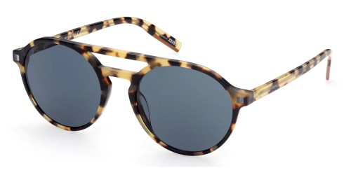 Zegna EZ0180 - 52V - 54 Sonnenbrillen Havanna Rund