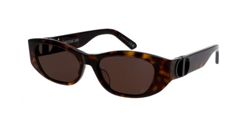 Dior 30 MONTAIGNE S9U - 20A5 A - 53 Sonnenbrillen Havana Kissenform (Abgerundet)