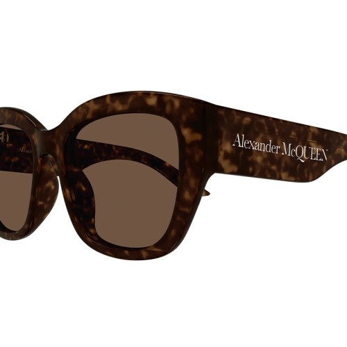Alexander McQueen AM0451SA - 002 - 55 Sonnenbrillen Kissenform (Abgerundet)