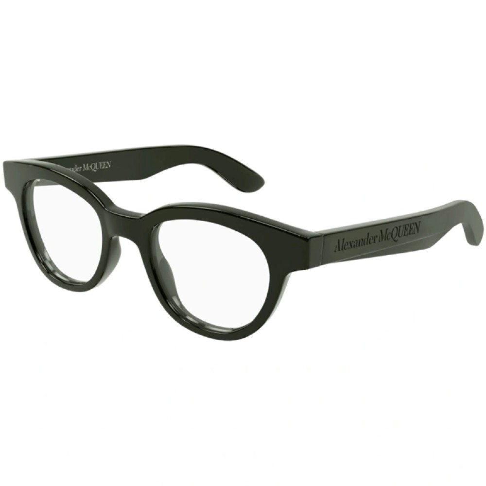 Alexander McQueen AM0384O - 003 - 47 Brillenfassungen Grün Kissenform (Abgerundet)