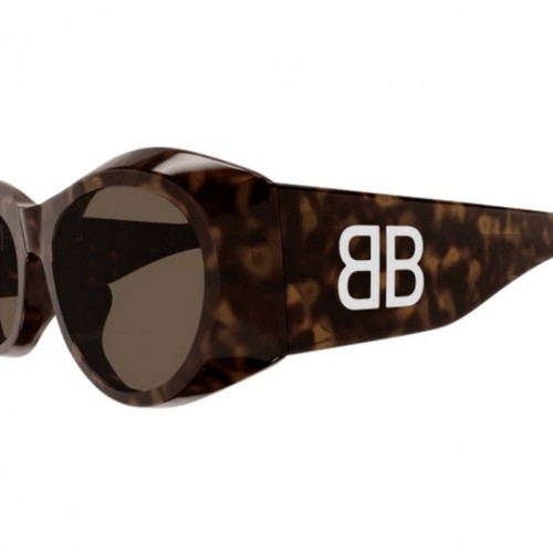 Balenciaga BB0396SK - 002 - 55 Sonnenbrillen Oval