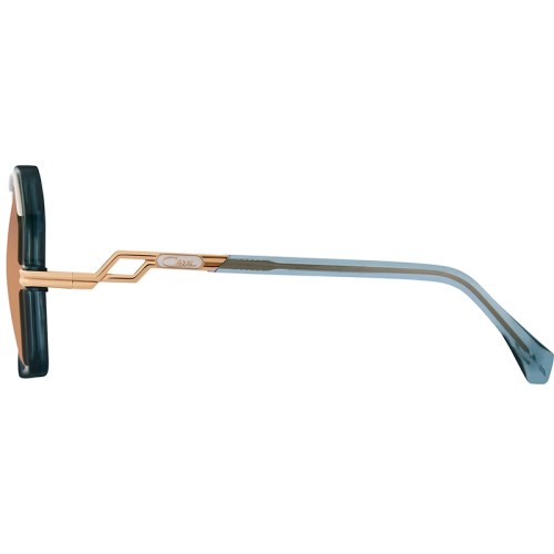 Cazal 8510 - 004 - 58 Sonnenbrillen Blau Eckig