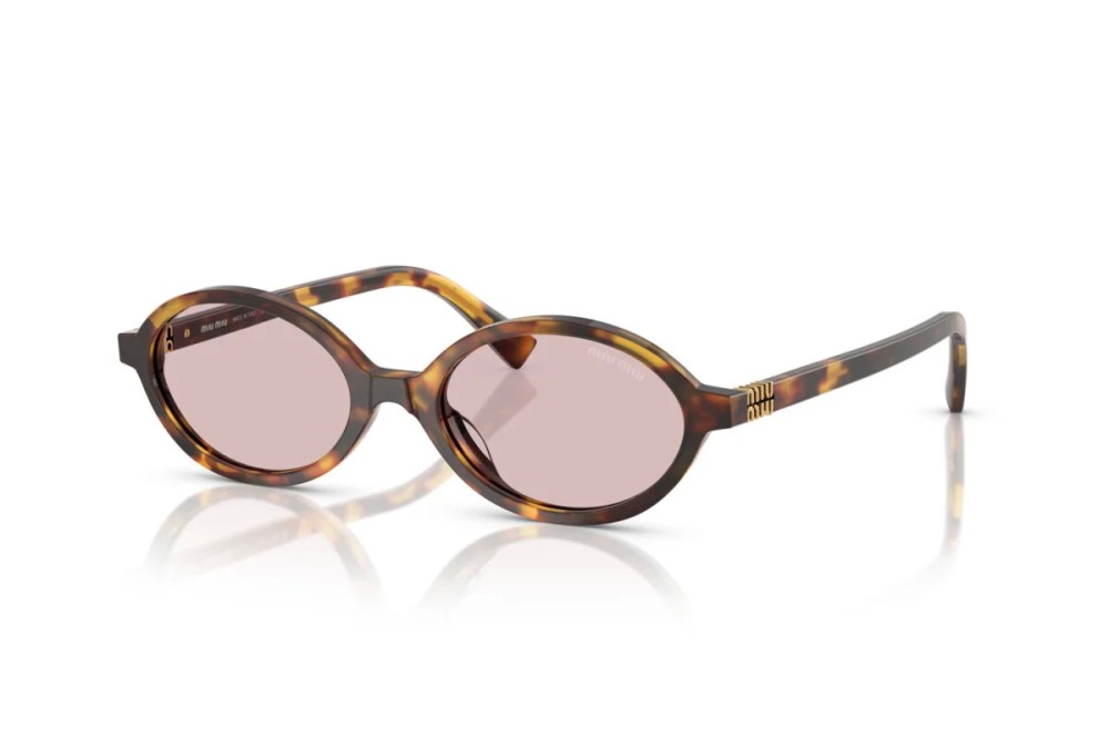 MIU MIU MU 04ZS - ​14L4I0 - ​50 Sonnenbrillen Havanna Oval