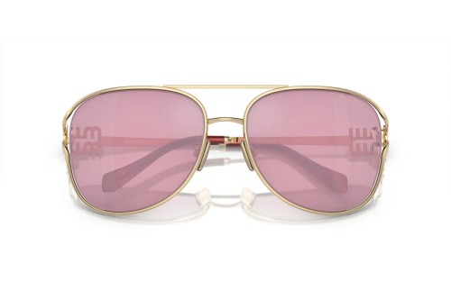 MIU MIU MU 52ZS - ZVN50D - 58 Sonnenbrillen Gold Pilot (Aviator)