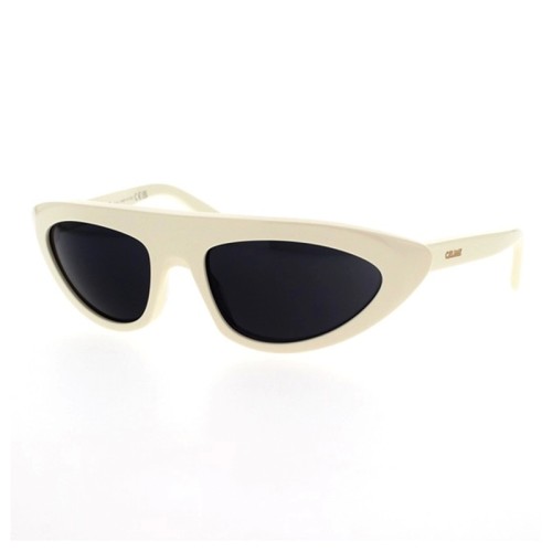 Celine CL40261I - 25A - 60 Sonnenbrillen Weiß Cat Eye