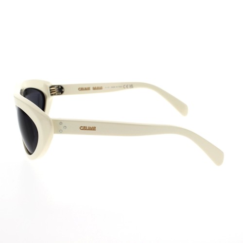 Celine CL40261I - 25A - 60 Sonnenbrillen Weiß Cat Eye