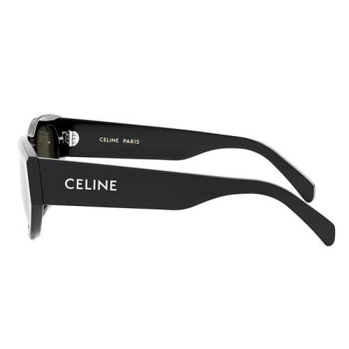Celine CL40278U - 01A - 55 Sonnenbrillen Schwarz Eckig