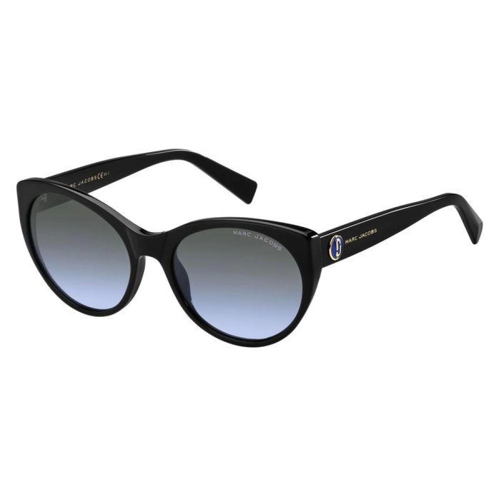 Marc Jacobs 376/S - 807GB - 57 Sonnenbrillen Schwarz Rund