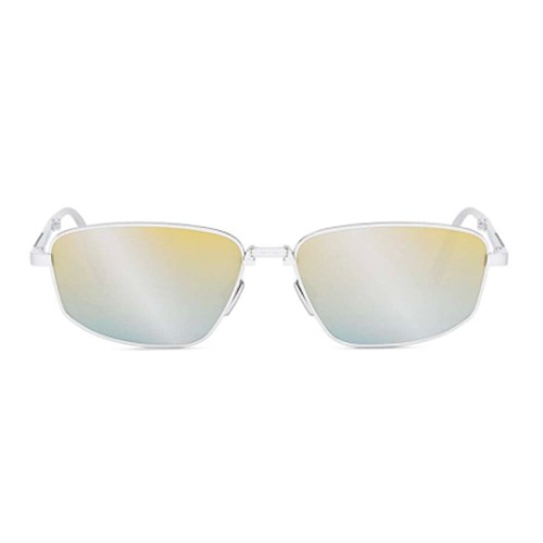 Dior DIOR90 S1U - F0H7 O - 57 - Klappbar Sonnenbrillen Silber Eckig