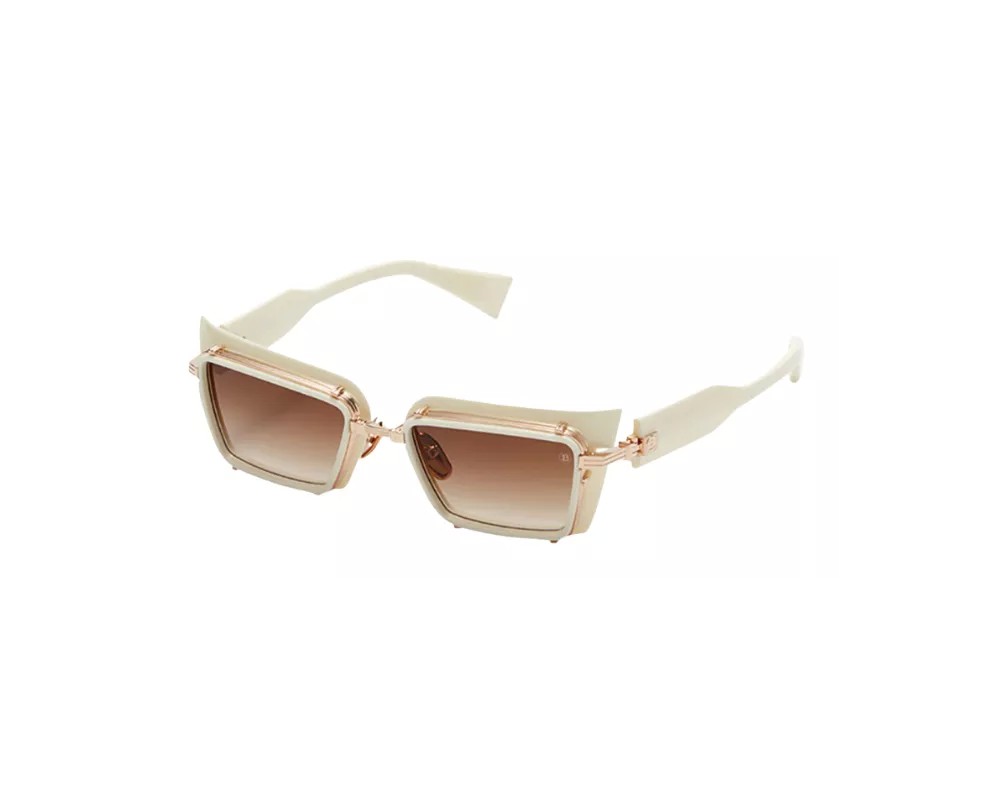 Balmain BPS-130 ADMIRABLE - C - 52 Sonnenbrillen Beige Cat Eye