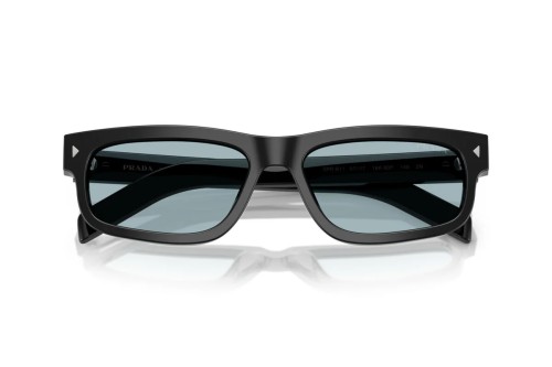 PRADA PR B11S - 16K60P - 57 Sonnenbrillen Schwarz Eckig