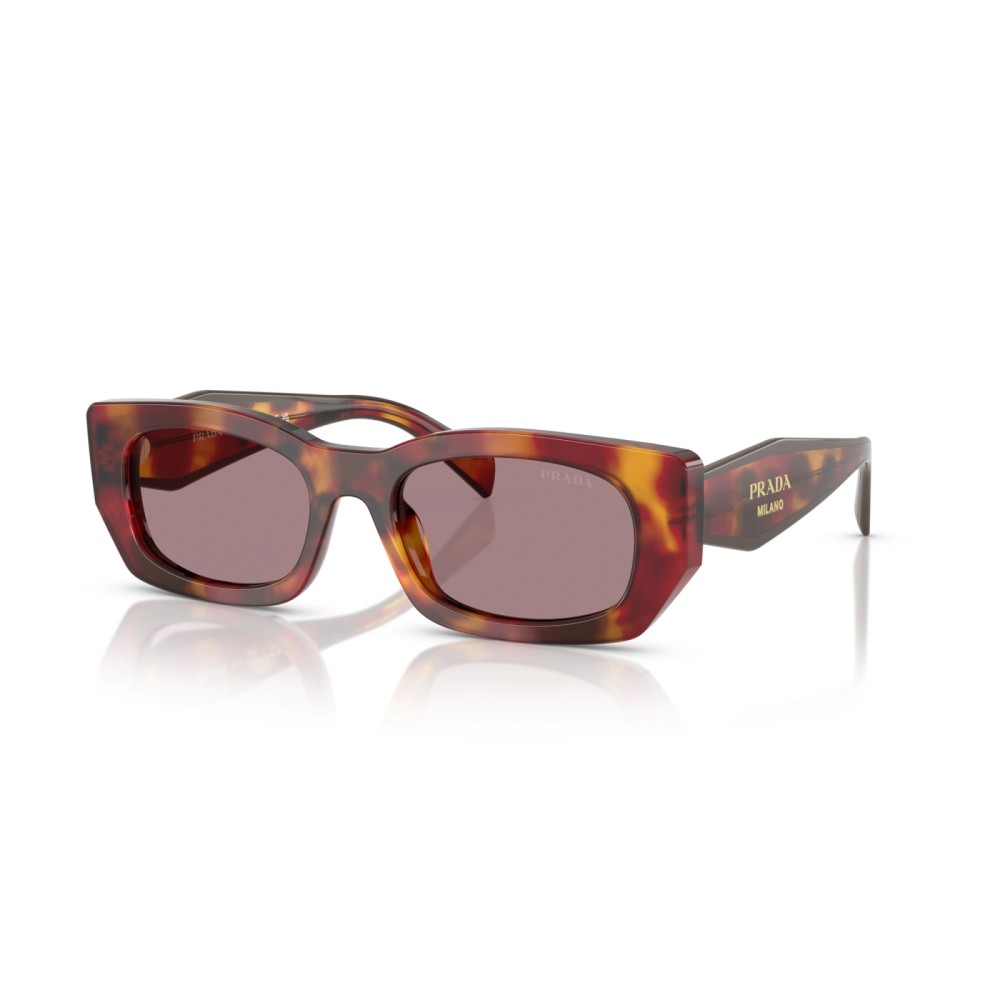 PRADA PR B05S - ​22A20I - ​53 Sonnenbrillen Havanna Eckig