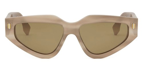 Fendi FE40163U - 59E - 54 Sonnenbrillen Braun Cat Eye