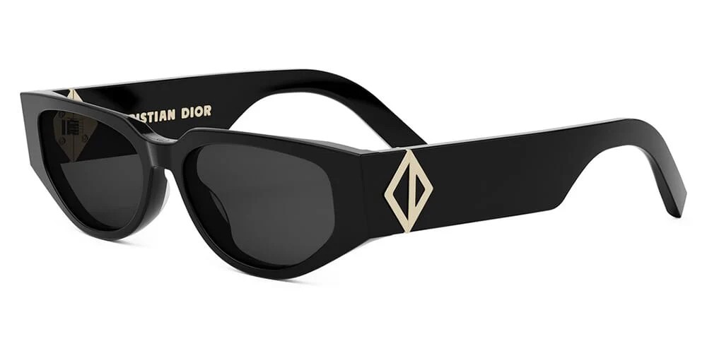 Dior CD DIAMOND S7I - 10A0 - 55 Sonnenbrillen Schwarz Eckig