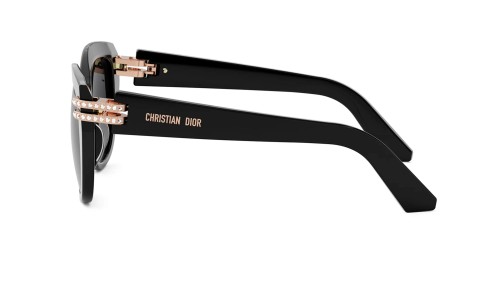 Dior CDIOR B4F - 10A1 - 56 Sonnenbrillen Schwarz Kissenform (Abgerundet)