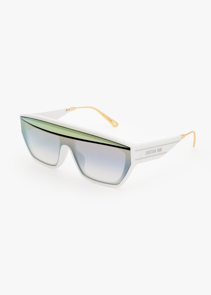 Dior DIORCLUB M7U - 51A5 - 141 Sonnenbrillen Weiß Schild