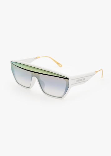 Dior DIORCLUB M7U - 51A5 - 141 Sonnenbrillen Weiß Schild