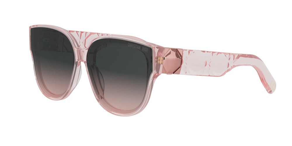 Dior LADY 95.22 R3I - 40AL - 64 Sonnenbrillen Rosa Kissenform (Abgerundet)