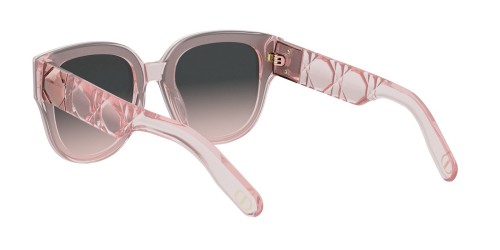 Dior LADY 95.22 R3I - 40AL - 64 Sonnenbrillen Rosa Kissenform (Abgerundet)