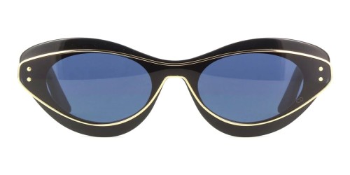 Dior DIORMETEOR B1I - 10B0 - 146 Sonnenbrillen Schwarz Cat Eye