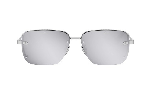 Dior NEODIOR S4U - F0A4 - 58 Sonnenbrillen Silber Eckig