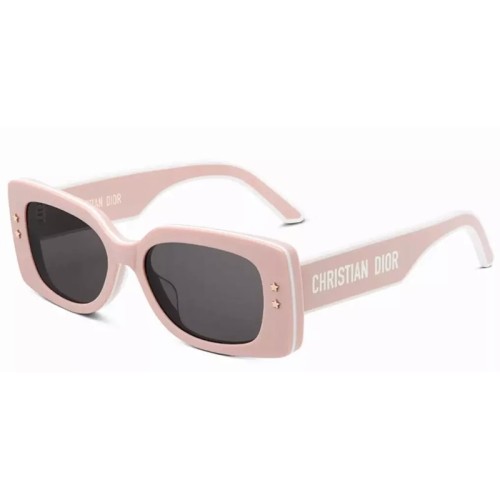 Dior DIORPACIFIC S1U - 40A0 A - 53 Sonnenbrillen Rosa Eckig