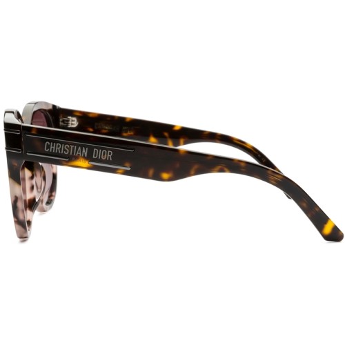 Dior DIORSIGNATURE B6F - 25D0 A - 55 Sonnenbrillen Havana Kissenform (Abgerundet)