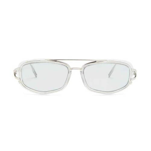 Dior NEODIOR S1U - 88I0 - 56 Sonnenbrillen Silber Eckig