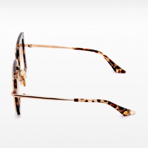Dita NARCISSUS DTS503 - 02 - 58 Sonnenbrillen Havana Eckig