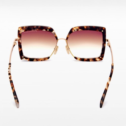 Dita NARCISSUS DTS503 - 02 - 58 Sonnenbrillen Havana Eckig